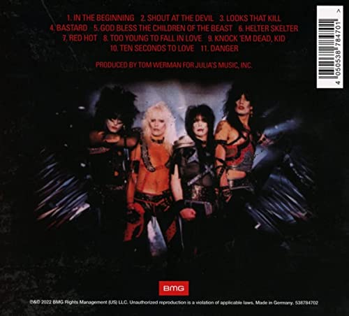 MÖTLEY CRUE - SHOUT AT THE DEVIL