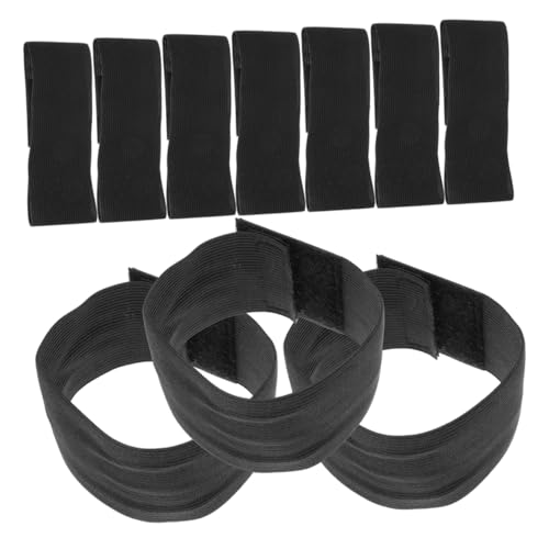 Alipis Brazaletes De Luto Negros Elásticos 15 Piezas Para Fútbol y Tributo Funerario, Banda Conmemorativa De Respeto Para Equipo Deportivo y Eventos Formales