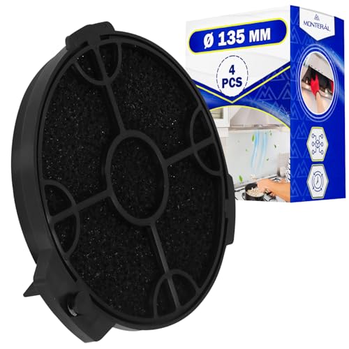 4 Piezas Filtros Carbon Campana Extractora