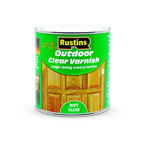 Rustins Quick Dry Outdoor Clear Varnish 1L Matt