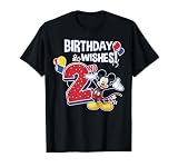 ディズニー ミッキー&フレンズ ミッキーマウス 2歳の誕生日 Tシャツ