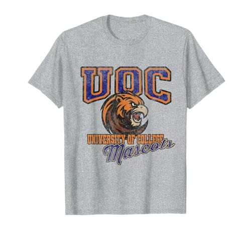 University of College Mascots, Funny T-Shirt