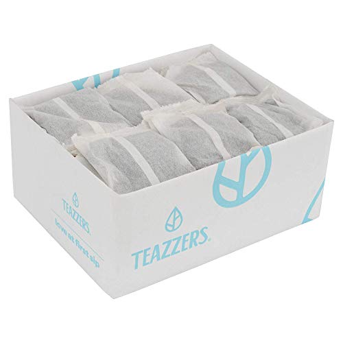 Teazzers Premium All-Natural Black Tea Bags Large 1-Gallon Iced Tea Brew Commercial Size Tea Filters Bulk 96 Pack 1 oz Great for Foodservice Ice Tea Brewers Unsweetened