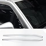 フロントガラス装飾モール／ウインドシールドトリム 2021〜2026年 令和3年〜令和8年トヨタ ランドクルーザー300（LC300 / J300）対応 ステンレス製 フロントガラスモール 防錆・耐腐食 外装アップグレード カスタムパーツ For Land Cruiser 300