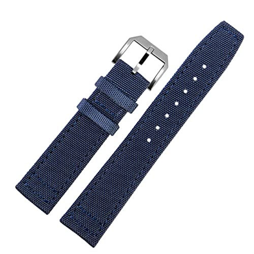 Bracelet de montre en toile pour IWC Pilot en nylon tressé haut de gamme 22mm