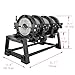 HQHAOTWU Pipe Welding Machine Tube Butt Fusion Welder Manually Operated HDPE Butt Fusion Welding Machine for PE PB PPR PVDF Tube 4 Clamps 2.48''-6.30'' Black Pipe Welder
