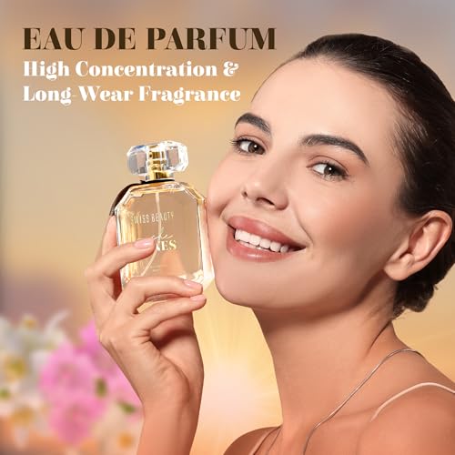 Image of Swiss Beauty She Shines EDP, 100ml | Long-Lasting | Ideal For Gifting | Everyday Wear | Top Note: Neroli | Middle Note: Jasmine | Base Note: Musk