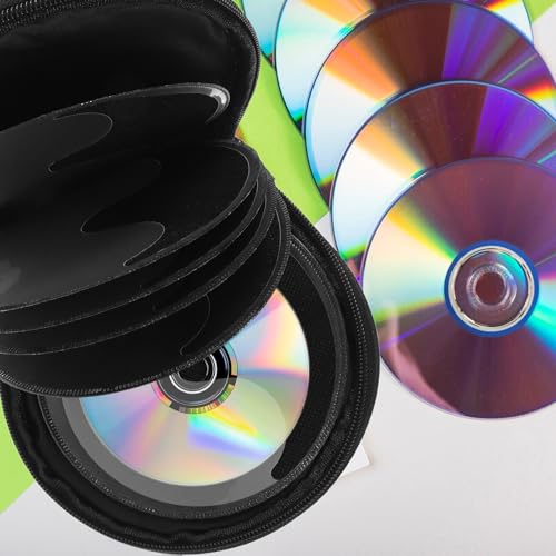 Funda delgada y ligera para CD que evita arañazos y ahorra espacio 7