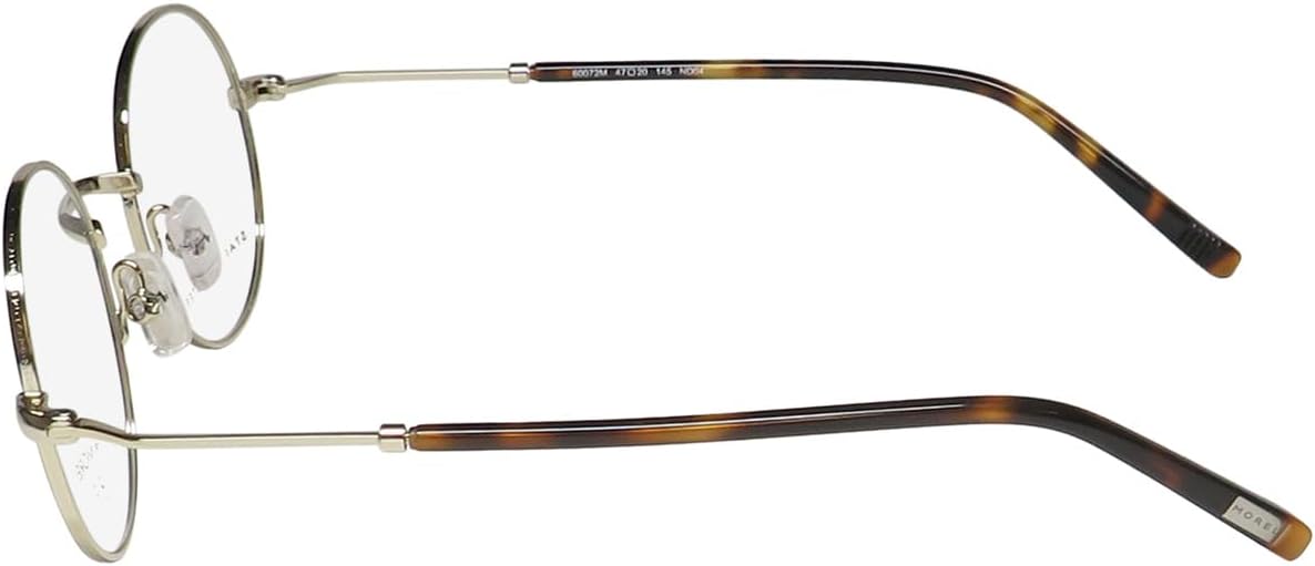 MOREL 1880 60072m Eyeglass Frame/Glasses Stainless Steel Round Shape Lens Adults