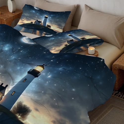Housse de couette phare en microfibre respirante avec fermeture éclair - 5