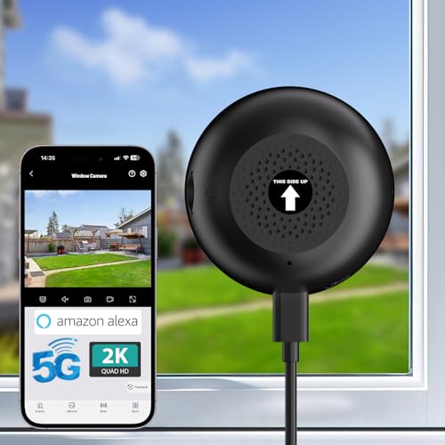 volmees 2K 3MP WiFi Indoor Security Camera with Night Vision