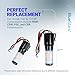 BlueStars RCO410 3-in-1 Hard Start Capacitor Kit - Compatible with Refrigerators Freezers 115V Compressor Capacitor for 1/4-1/3 HP - Replaces TJ90RCO410 AP4503017 600-410 ERP410 HS410 URC0410 RCO-410