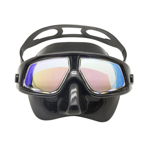 Farsighted Hyperopia +2.0 to +6.0 Scuba Diving Mask with Snorkel Options Anti-Fog, UV Protection (Silver Scuba Mask, +2.0 Plus)