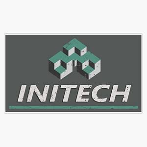 Amazon.com: Office Space - Initech Sticker Bumper Sticker Vinyl Decal 5 ...