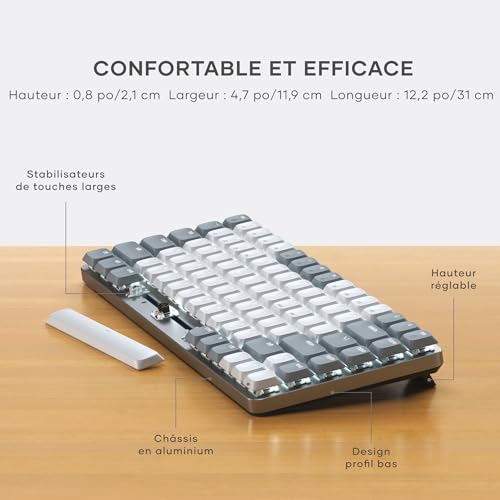 Clavier Mécanique 75% SM1 Satechi QWERTY US Bluetooth Rechargeable - 6