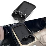 SMABEE Kabelloses Ladepad mit Getränkehalter für Smart #5 2024 2025 Getränkelimit-Abdeckung Auto-Schutzmatte Zubehör Silikon Schwarz