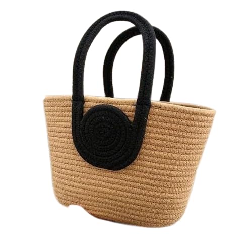 Rosslyn Summer Women Bucket Bag Casual Woven Beach Handbag for Vacation - Beige (B0CB34FLV5) Amazon Price History, Amazon Price Tracker