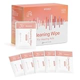 BFZMSLY 200 Pcs Hearing Aid Cleaning Wipes - Alcohol-Free Individually Wrapped Towelettes, Large 4.7
