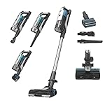 Hoover HF9 Akku-Staubsauger beutellos für bis zu 100 m² mit 1 Akkuladung – leistungsstarker Akkusauger kabellos mit Anti-Twist Düse mit LED für alle Bodenarten, Pets Edition mit Parkfunktion