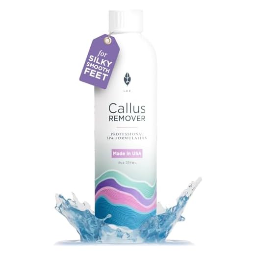 8oz Callus Remover gel for feet for a professional pedicure. Better results than, foot file, pumice stone, foot scrubber, foot buckets & callus shaver. Rid ugly callouses from feet in minutes