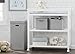 Delta Children 3-Piece Nursery Organization Set for Babies and Kids, Dove Grey
