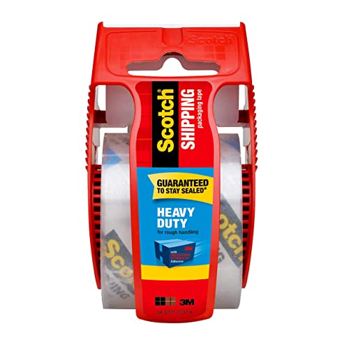 Scotch Heavy Duty Shipping Packaging Tape, 1.88 Inches X 54.6 Yards, 8 Rolls (3850-8), 436Yd (400 M) #TOP1