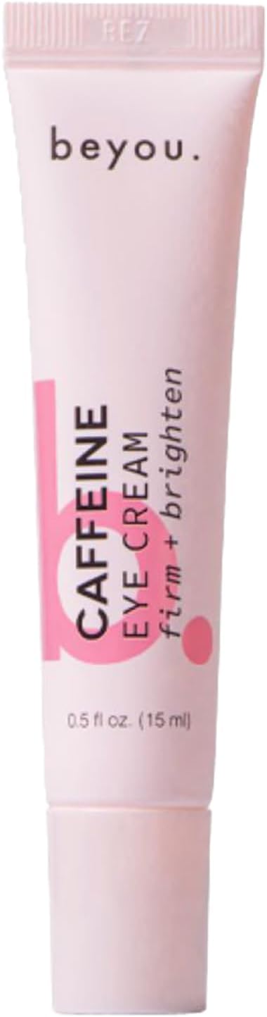 Beyou. Caffeine Eye Cream โ K-Beauty Clean Skin Care โ Anti-Aging Hydrating Under Eyes Cream with Caffeine and Hyaluronic Acid โ Reduces Puffiness, Dark Circles & Fine Lines โ Korean Skincare โ 0.5 oz