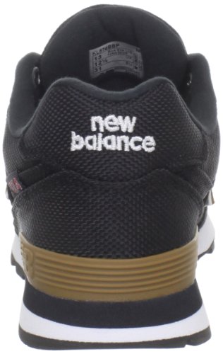 Image of New Balance Kid's 574 V1 Lace-Up Sneaker, Black /Brown, 11.5 M US Little Kid (4-8 Years)