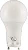 Euri Lighting EA19-8W2040eG-2 2-Pack LED A19 Bulb, 4000K Bright White, Dim, 8W 60W Equivalent 800lm, 220° Beam Angle, GU24 Base, UL & Energy Star Listed, Enclosed & Damp Rated