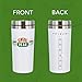 Paladone FRIENDS Central Perk Travel Mug, Insulated Stainless Steel, 450ml