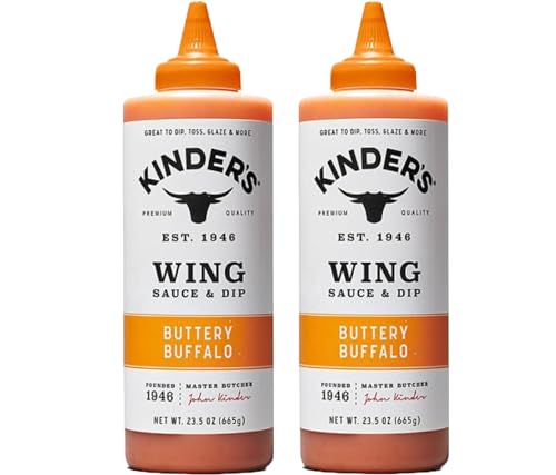Kinders Buttery Buffalo Wing Sauce & Dip Gluten Free Non