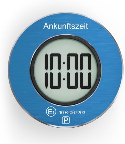 Needit ParkOne Elektronische Parkscheibe I bis 6,9 Jahre Batterielaufzeit | Neues Modell 2026 vom Marktführer mit automatischer Parkzeiterfassung, Magnet-Halterung und einfach abne