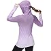 BASSDASH Women's Fishing Hoodie Shirt with Face Mask Thumb Holes UPF 50+ FS23W