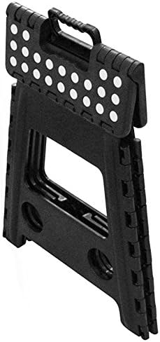 TekBox Folding Step Stool Multi Purpose Plastic Home Kitchen Foldable Easy Storage Small Stepstool (Large)