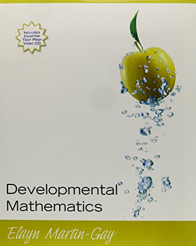 Developmental Mathematics, A La Carte Plus
