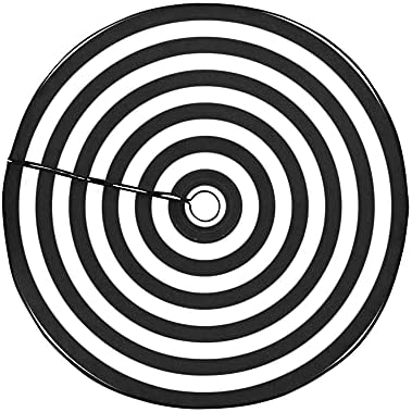 35 Black and White Merry Christmas Tree Skirt, Holiday Party Decor Rustic Farmhouse Halloween Decorations Large Pen Tree Mat for Christma Ornaments 3'