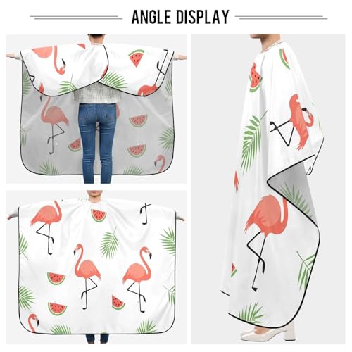 Capa de barbero impermeable Kigai Flamingo para hombres miniatura 5