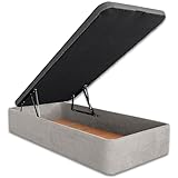 Ventadecolchones - Canapé Abatible Serena Gran Capacidad, 105 x 190 cm