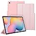 Produktbild Fintie Hülle für Samsung Galaxy Tab S6 Lite 10,4 Zoll 2024/2022/2020 Tablet - Slim Schutzhülle mit Transparenter Rückseite Cover und Auto Schlaf/Wach Funktion, Roségold