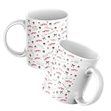 Genérico Taza de Rosalía – Taza de Cerámica 350 ml con Diseño de la Cantante para Fans del Reguetón y Flamenco Pop – para Café, Té o Colección (taza 2)