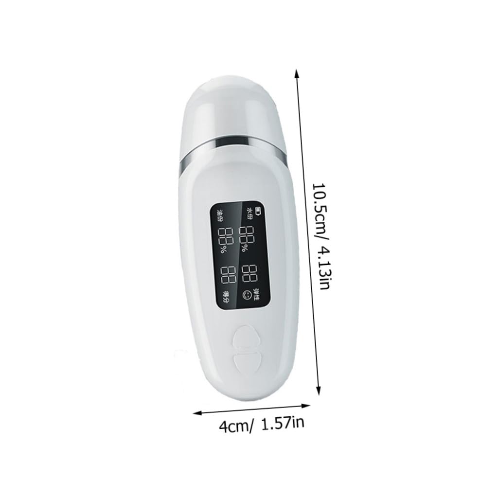 Analizador de Piel de Humedad Facial Inteligente Blanco Abs 5v1a