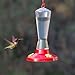 Perky-Pet 211 Clear Plastic Hummingbird Feeder – 8 oz