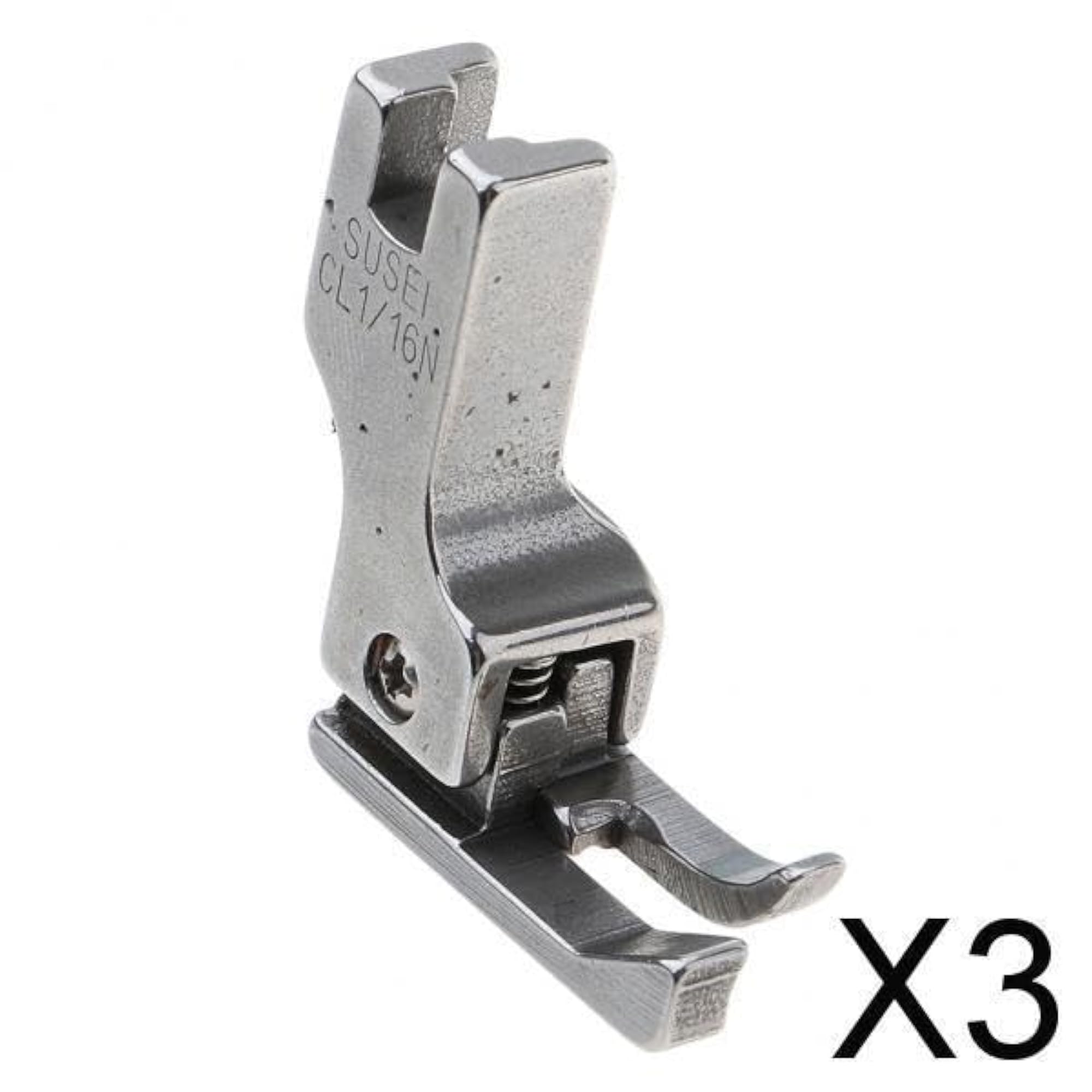 3x Edge Guide Compensating Presser Foot for Industrial Sewing Machines 1-16N CL