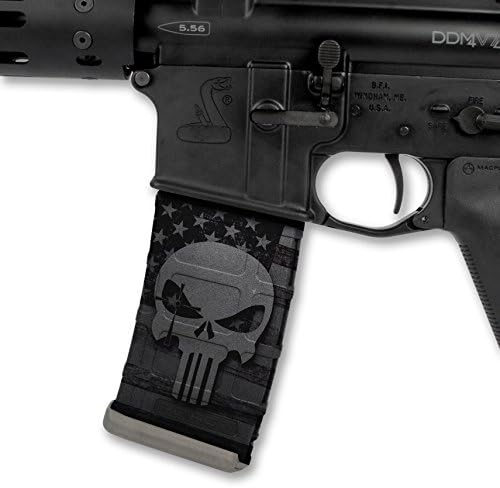 Rapid Wraps Mag Wraps - Chris Kyle - USA Punisher Stealth Black (3 Pack)