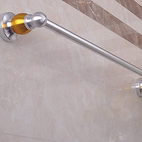 Étagères à serviettes inox et porte-serviettes mural de bain pour rangement maison