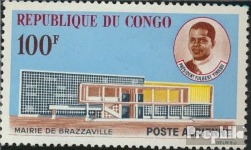 Kongo (Brazzaville) 27 (Complete.Issue.) unmounted Mint/Never hinged ** MNH 1963 Town Hall (Stamps for Collectors)