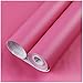 LZYMLG Macaron carta da parati autoadesiva a tinta unita dormitorio camera da letto soggiorno scuola materna PVC impermeabile adesivi per rinnovamento mobili carta da parati fucsia