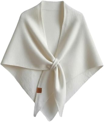 BRYCTSISEN Winter Shawl Wraps Women Warm Pashmina Scarf Sweater Shall Cape