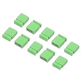 sourcing map 2.54mm Fermé Court Circuit Capuchon Jumelage Casquette Broche Connecteur Blo...