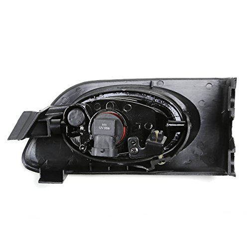 Replacement For Honda Civic Headlight (Smoke)+Bumper Fog Light (Smoke Lens)+Grille - 7Th Generation Es Em D17 #TOP4